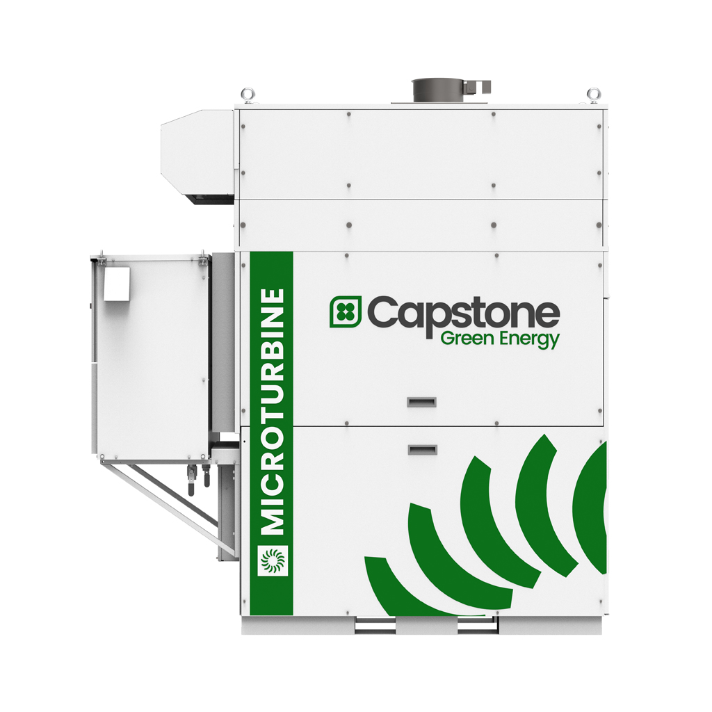 Capstone Microturbine - ไมโครเทอร์ไบน์ เครื่องกำเนิดไฟฟ้ากังหันแก๊ส 65 kW.