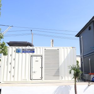 Container Type Generator 1250 KVA - Generator Reference from Multiphase Power Generator. Add Line ID: @multiphasepower or Call 091-187-1111
