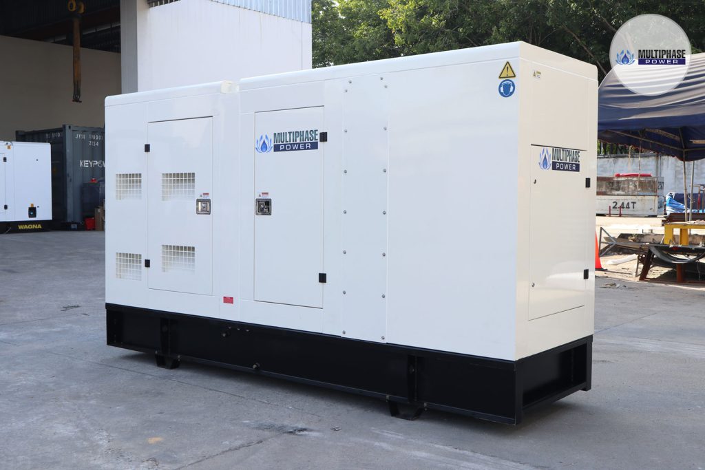 Scope of Work: Supply Multiphase Power Diesel Generator Set with ATS Generator Brand: Multiphase Power (Silent Type Generator) Generator Model: MPL250SC (250 kVA) Engine: SDEC 6DTAA8.9-G23 Alternator: Leroy Somer TAL-A46-C Controller: DSE6120 Year: 2023