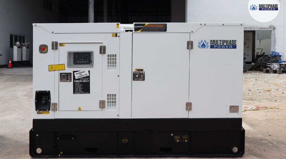 สต็อคเครื่องกำเนิดไฟฟ้า Multiphase Power Generator MPK-C100P