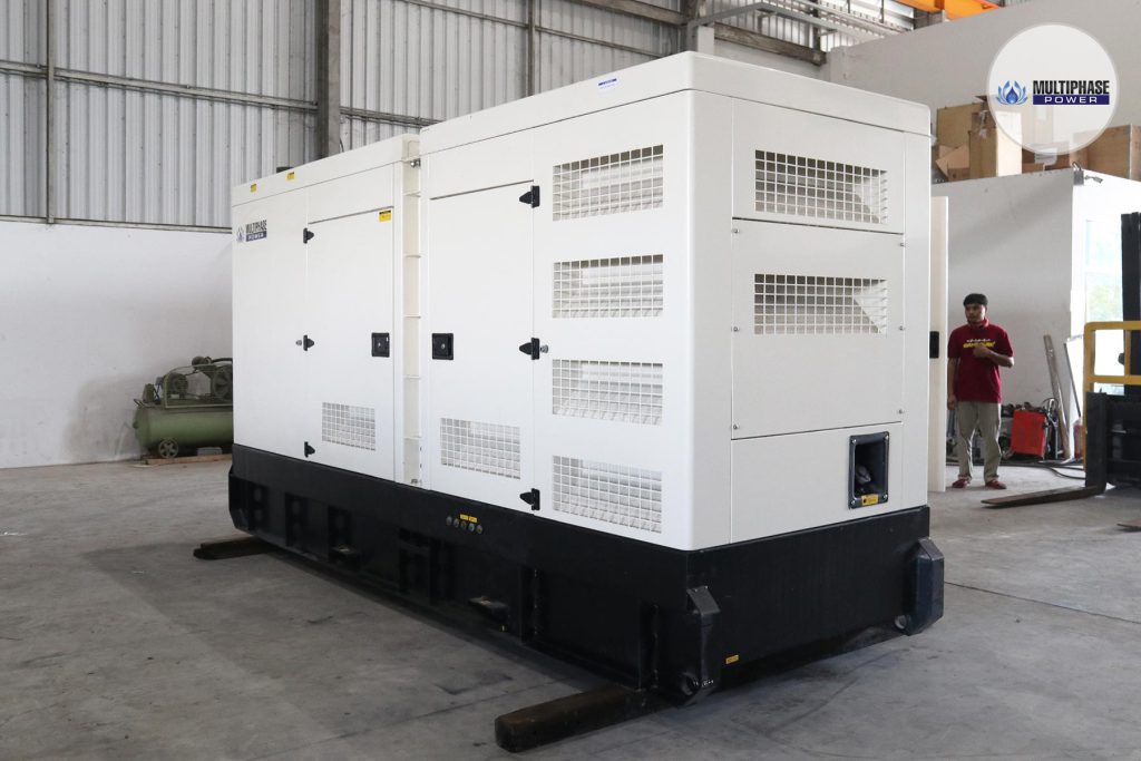 Multiphase Power generator GMS250CS - Silent diesel generator