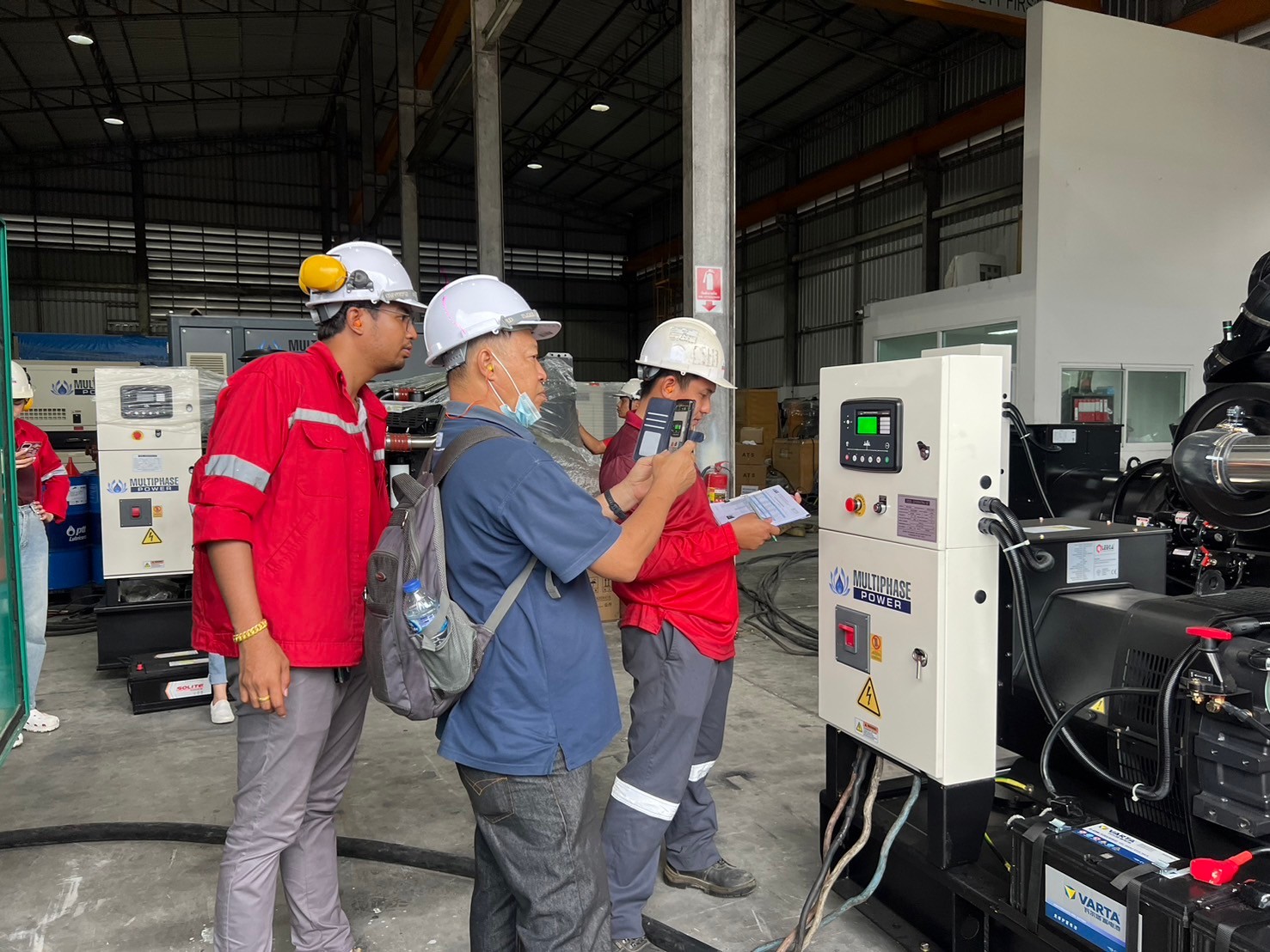 multiphase workshop - generator in thailand