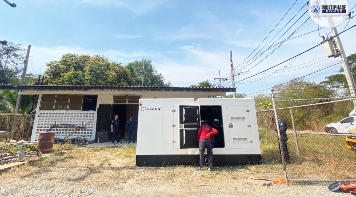 Kamphaeng Saen Flying Training School - Supply Multiphase Diesel Generator Set 500 kVA