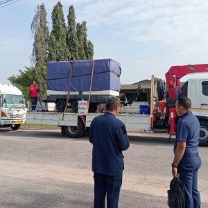 จำหน่ายเครื่องกำเนิดไฟฟ้าดีเซล ขนาด 250 kVA พร้อมประกอบบนรถล้อลาก - Diesel Generator Set 250 kVA with Trailer
