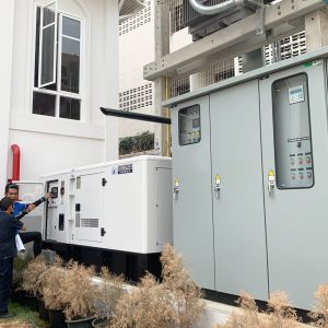 Multiphase Power Diesel Generator and Installation at Away Chiang Mai Thapae Resort