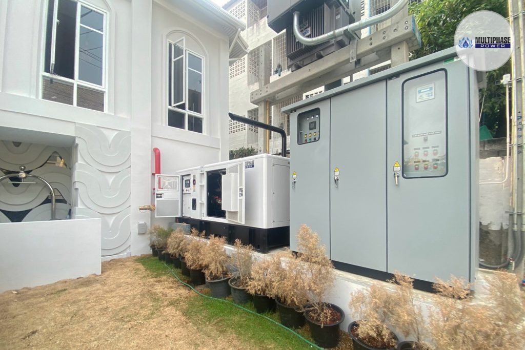 100 kva diesel generator by multiphase power - genset for hotel
