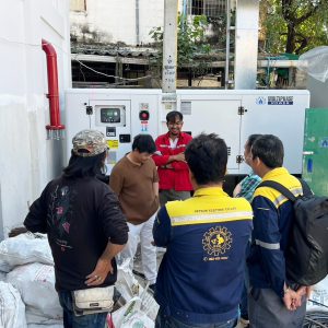 Multiphase Power Diesel Generator and Installation at Away Chiang Mai Thapae Resort