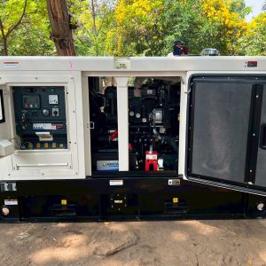 Supplied 30 kVA diesel generator set, along with on-site training for Wat Pha Sorn Sap Generator - Powerlink (Silent Type Generator)
