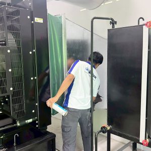 Supply 3 Phase Diesel Generator Set with Installation - จำหน่ายเครื่องกำเนิดไฟฟ้าดีเซล 440 KVA พร้อมติดตั้ง