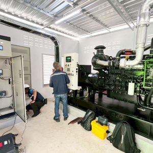 Supply 3 Phase Diesel Generator Set with Installation - จำหน่ายเครื่องกำเนิดไฟฟ้าดีเซล 440 KVA พร้อมติดตั้ง