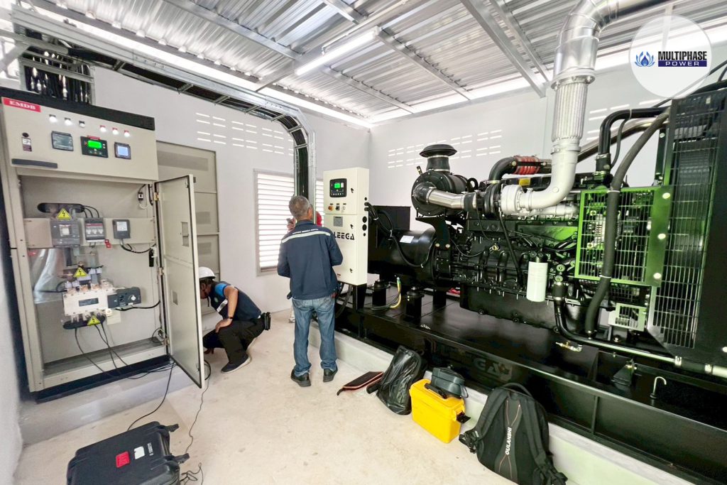 Scope of Work: Supply 3 Phase Diesel Generator Set with Installation Generator Brand: Leega (Open Type Generator) Generator Model: LG440C (440 KVA) Engine: Cummins QSZ13-G7 Alternator: Leega LA314G320 Controller: DSE7320 Year: 2025