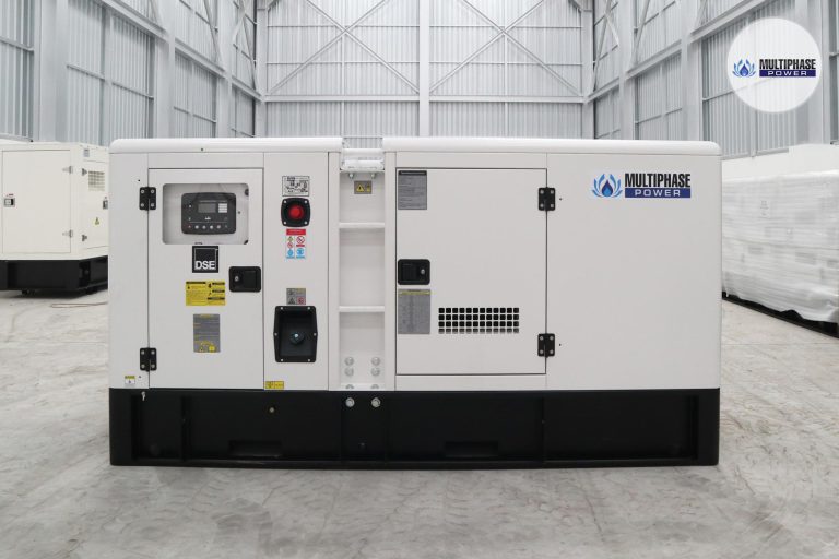 Multiphase Power Generator MPY110C; stock diesel generator ready for delivery and installation