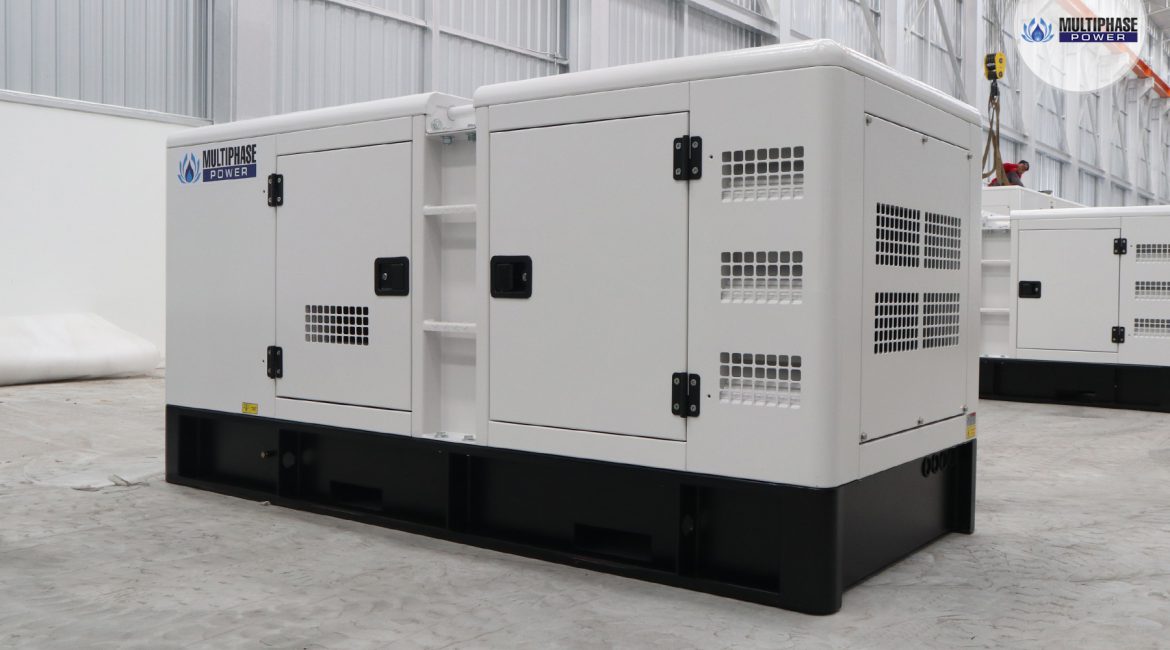 Multiphase Power Generator MPY60C; stock diesel generator ready for delivery and installation