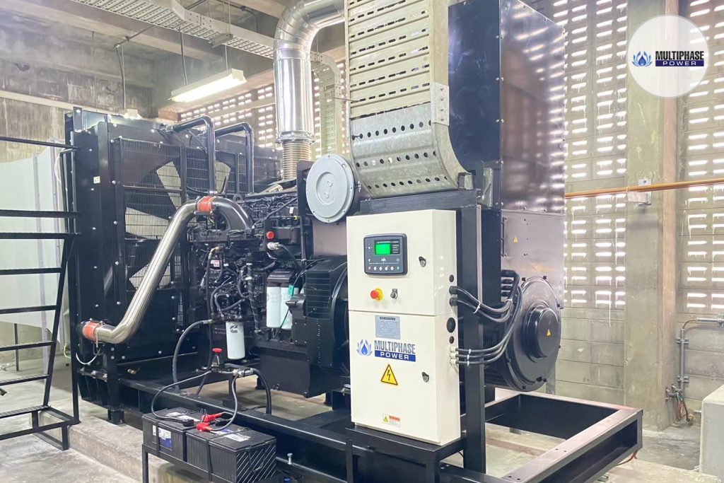 ผลงานเครื่องกำเนิดไฟฟ้าดีเซลครบวงจร | Multiphase Power