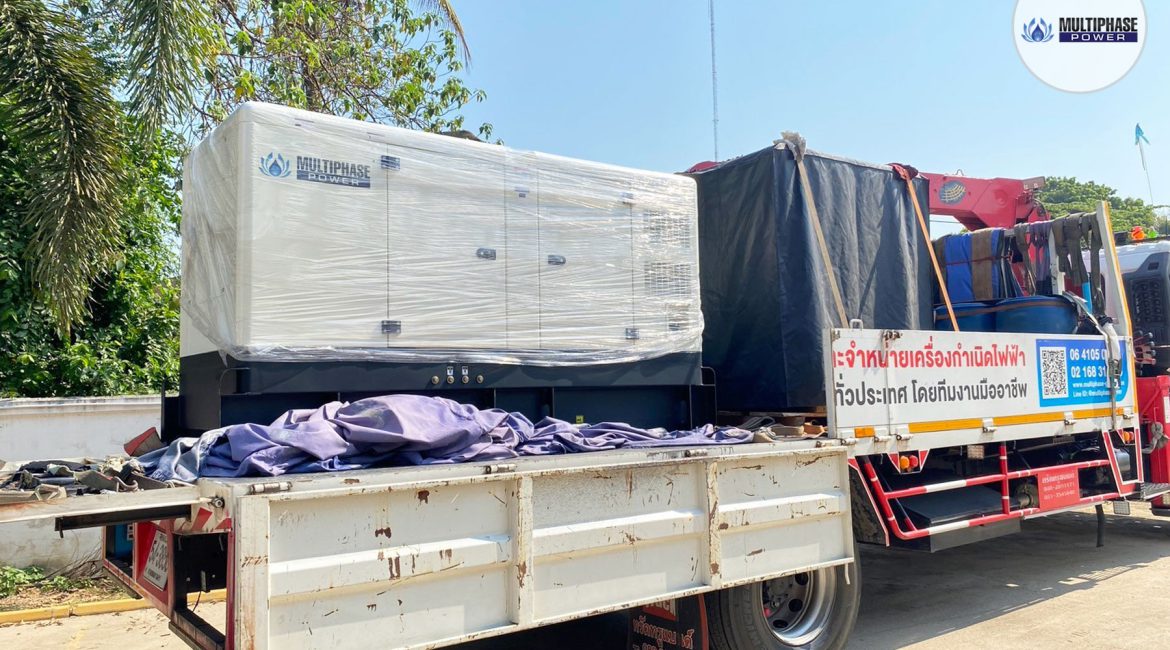 Supply 3 Phase Diesel Generator Set with ATS and Installation at Chiang Mai