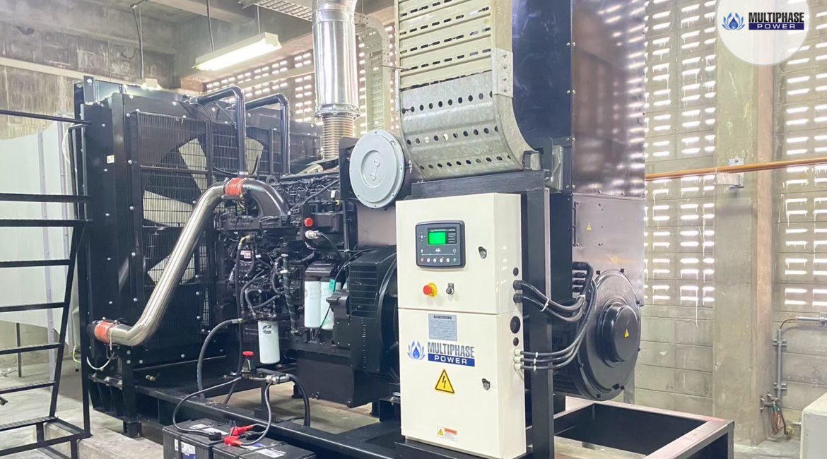 Supply 750 kVA Diesel Generator Set and Installation